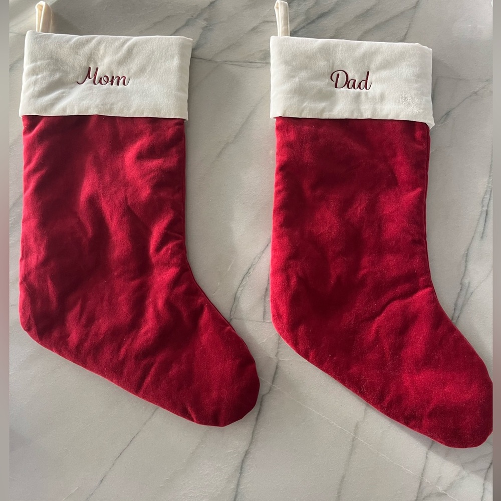 Pottery Barn Stockings
